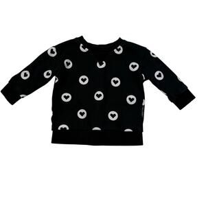 Trilogy Design Black Hearts Sweatshirt